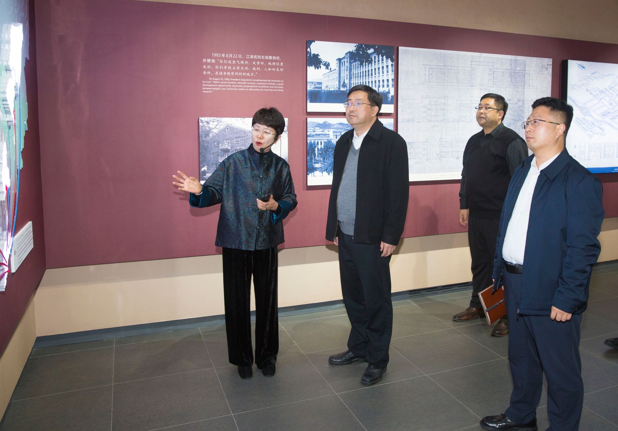 校長高翔到校史館調(diào)研 深入了解校史校情