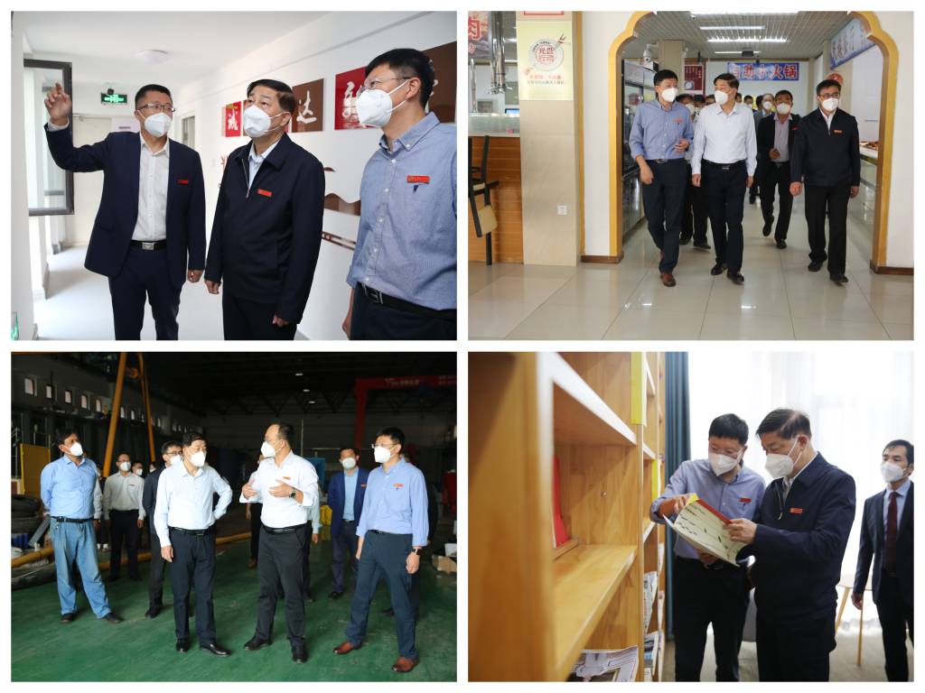 項(xiàng)昌樂書記到盤錦校區(qū)調(diào)研
